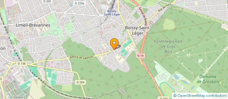 localisation de l'entreprise SCI JALSA à LIMEIL-BREVANNES