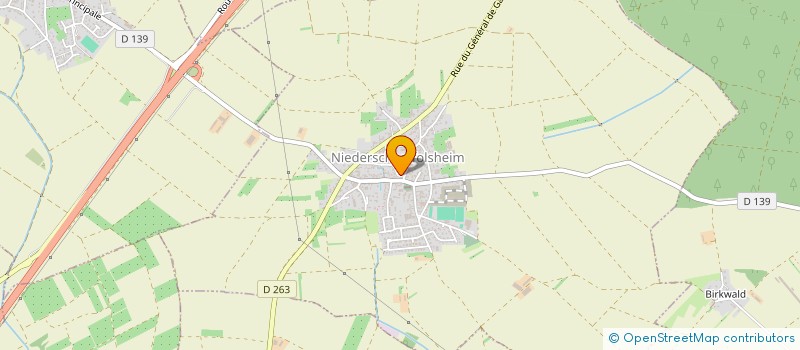 localisation de l'entreprise SCI JALT  NIEDERSCHAEFFOLSHEIM