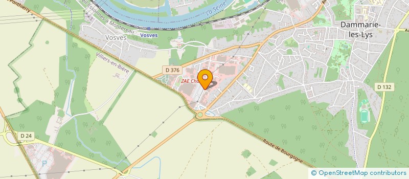 localisation de l'entreprise SCI JALTIMMO à DAMMARIE-LES-LYS