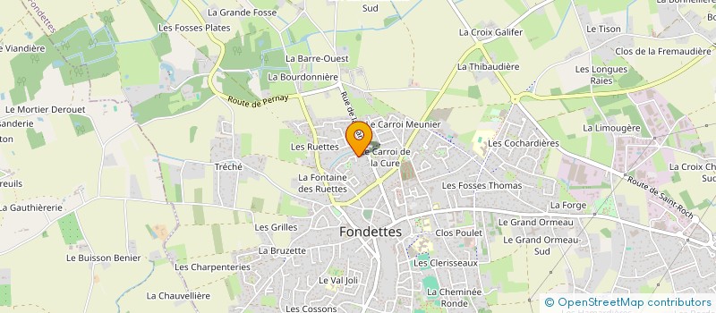 localisation de l'entreprise SCI JALYCHES à FONDETTES