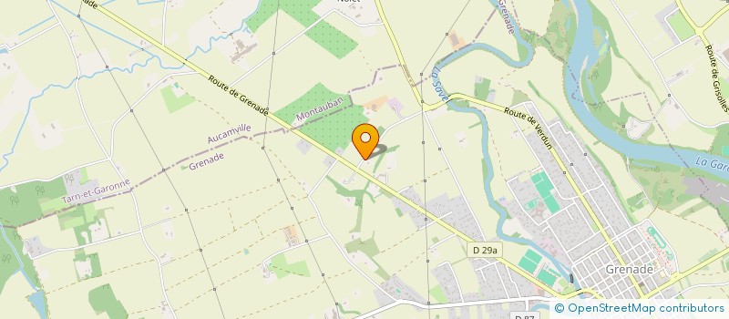 localisation de l'entreprise SCI  JAM  SAINT-CEZERT