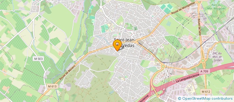 localisation de l'entreprise SCI JAM  SAINT-JEAN-DE-VEDAS