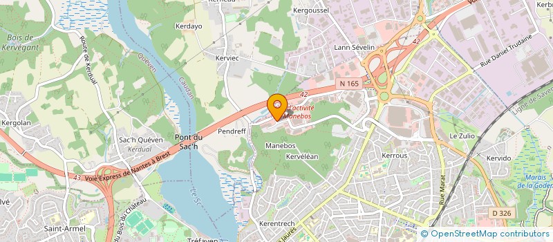 localisation de l'entreprise SCI JAM  LANESTER