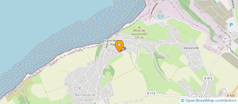 localisation de l'entreprise SCI JAM  PETIT-CAUX