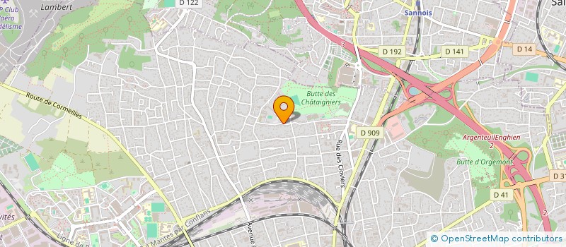 localisation de l'entreprise SCI JAM-KEL  ARGENTEUIL