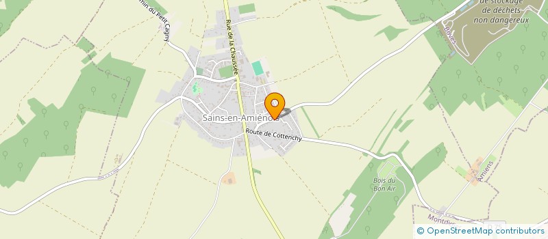 localisation de l'entreprise SCI JAM SANTE  SAINT-FUSCIEN