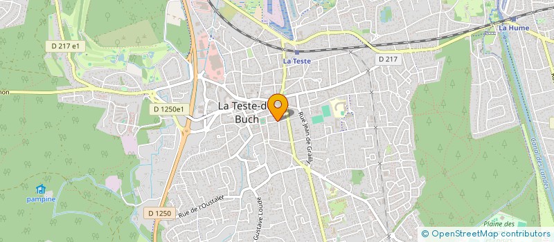 localisation de l'entreprise SCI JAMAI à LA TESTE-DE-BUCH
