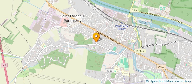 localisation de l'entreprise SCI JAMARNICO  SAINT-FARGEAU-PONTHIERRY