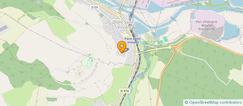 localisation de l'entreprise SCI JAMAST  PONT-SAINT-VINCENT