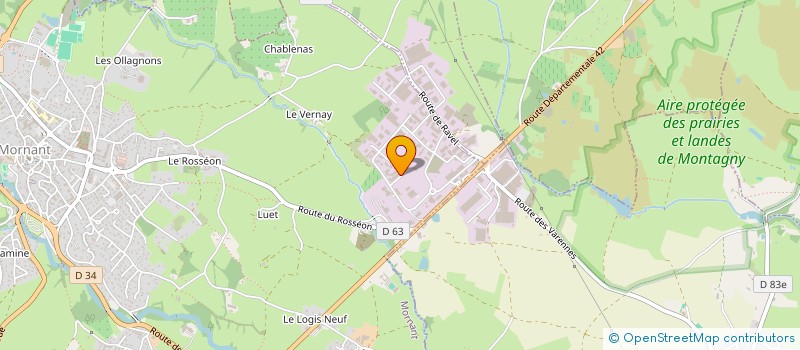 localisation de l'entreprise SCI JAMAT  SAINT-JOSEPH