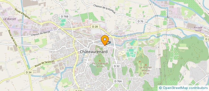 localisation de l'entreprise SCI JAMBOIS- ORTIZ à CHATEAURENARD