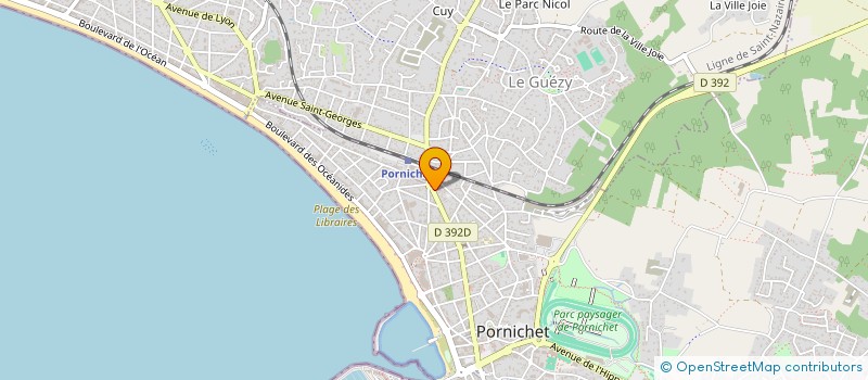 localisation de l'entreprise SCI JAMBOLANA à PORNICHET