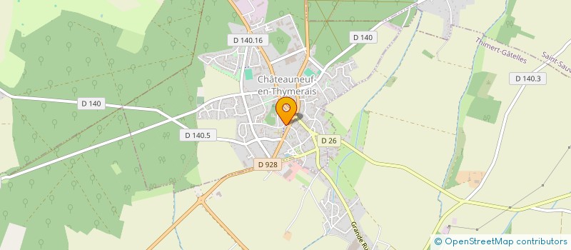 localisation de l'entreprise SCI JAMBON-PERI à CHATEAUNEUF-EN-THYMERAIS
