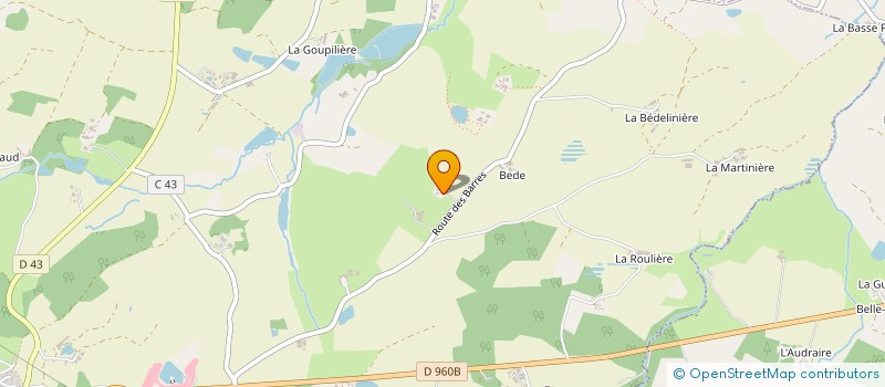 localisation de l'entreprise SCI JAMCO  POUZAUGES