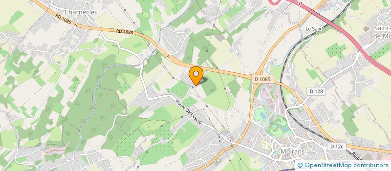 localisation de l'entreprise SCI JAMEA  MOIRANS