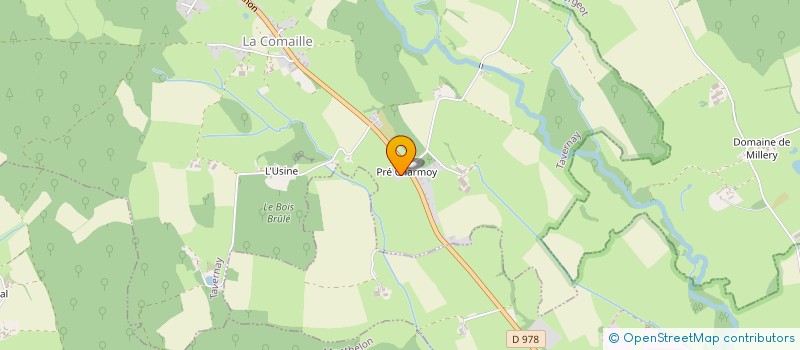 localisation de l'entreprise SCI JAMES  TAVERNAY