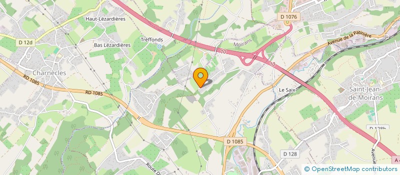 localisation de l'entreprise SCI JAMES  MOIRANS