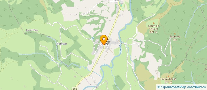 localisation de l'entreprise SCI JAMET EGHS  ANCE FEAS