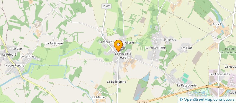 localisation de l'entreprise SCI JAMH  CHAUMES-EN-RETZ