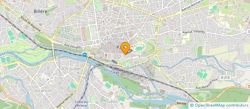 localisation de l'entreprise SCI JAMI à PAU