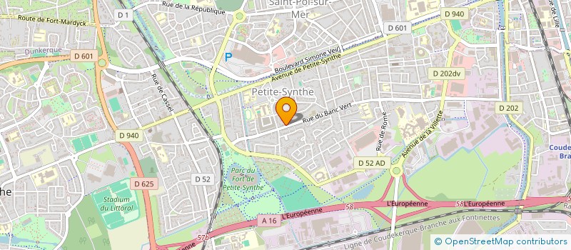 localisation de l'entreprise SCI JAMI à DUNKERQUE