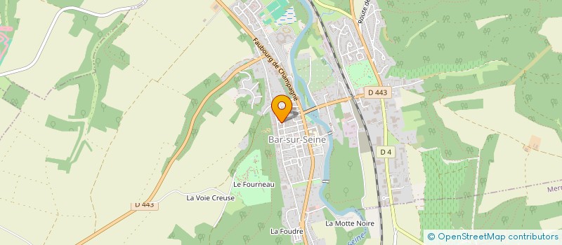 localisation de l'entreprise SCI JAMI à BAR-SUR-SEINE