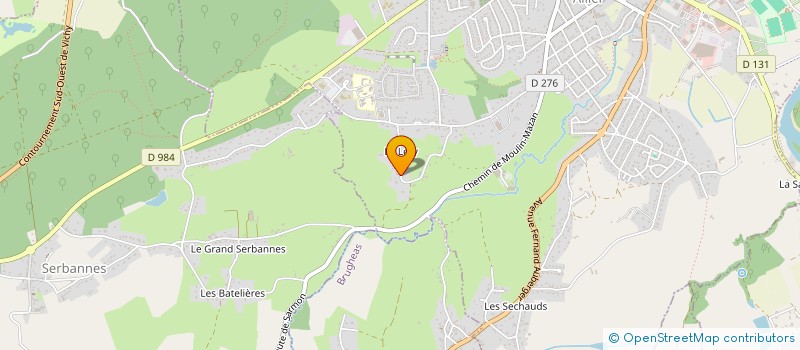 localisation de l'entreprise SCI JAMI  BELLERIVE-SUR-ALLIER