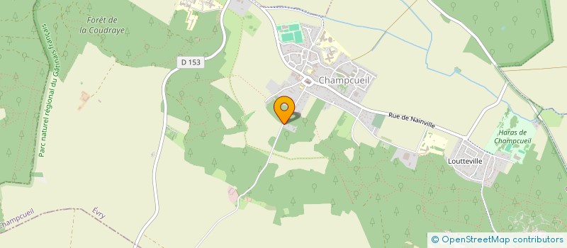 localisation de l'entreprise SCI JAMICRYSTE à CHAMPCUEIL