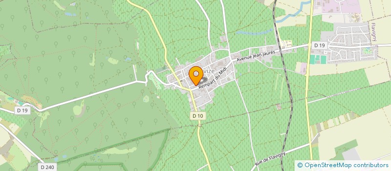 localisation de l'entreprise SCI JAMIN  AVIZE