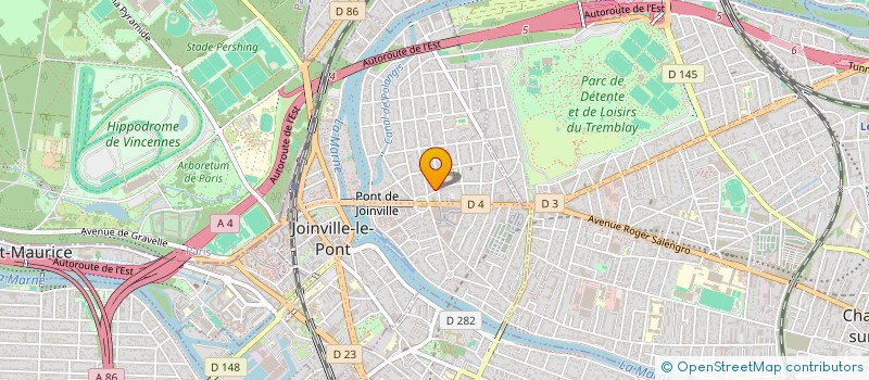 localisation de l'entreprise SCI JAMIN JLP à JOINVILLE-LE-PONT