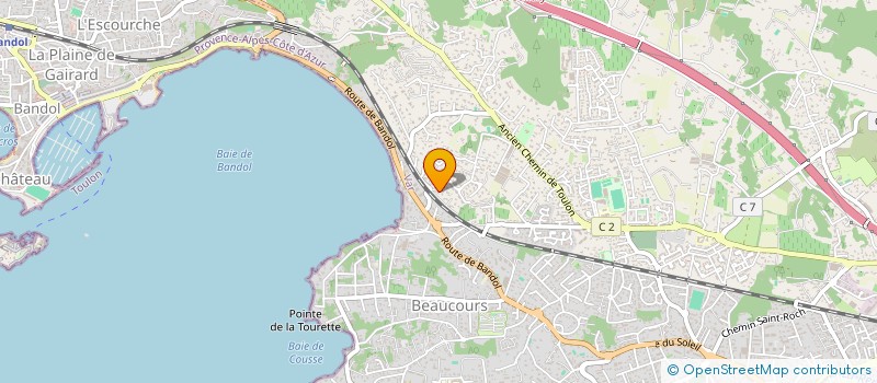 localisation de l'entreprise SCI JAMISAN à SANARY-SUR-MER