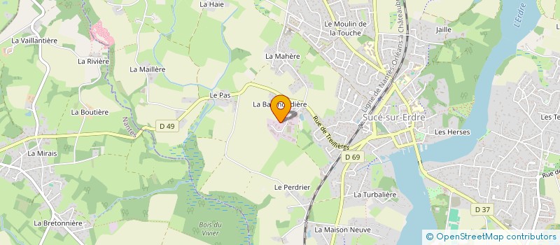 localisation de l'entreprise SCI JAMISONIMA  SUCE-SUR-ERDRE