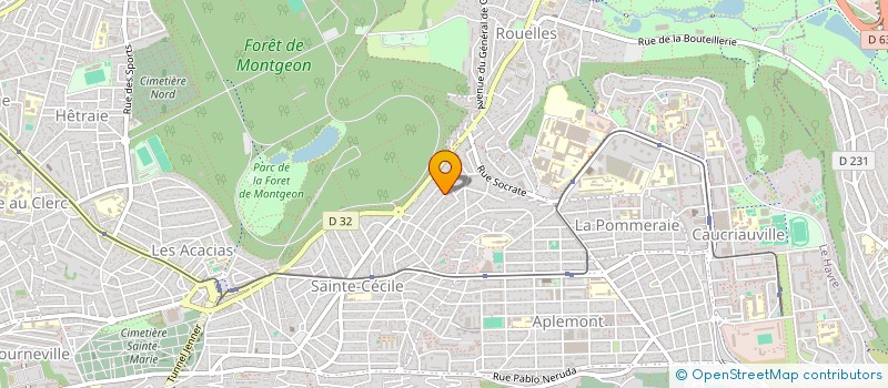 localisation de l'entreprise SCI JAMJ IMMO à LE HAVRE