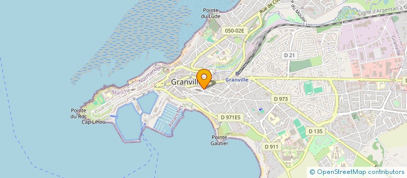 localisation de l'entreprise SCI JAMM à GRANVILLE
