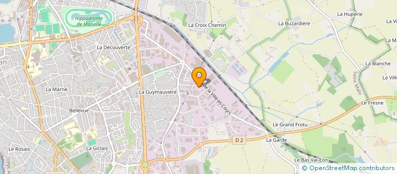 localisation de l'entreprise SCI JAMM  SAINT-MALO