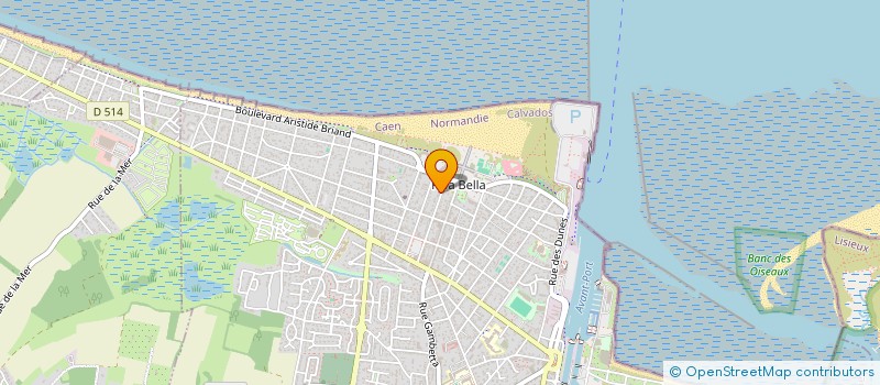 localisation de l'entreprise SCI JAMMET  OUISTREHAM