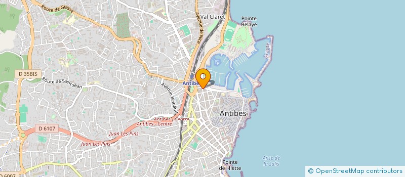 localisation de l'entreprise SCI JAMO  ANTIBES