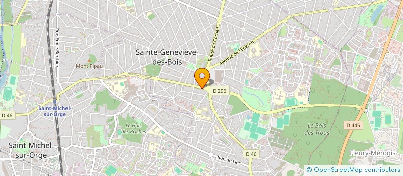 localisation de l'entreprise SCI JAMOIS à SAINTE-GENEVIEVE-DES-BOIS