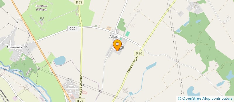 localisation de l'entreprise SCI JAMOT  ALLOUIS