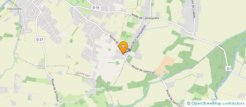 localisation de l'entreprise SCI JAMS  SAINT-LYS