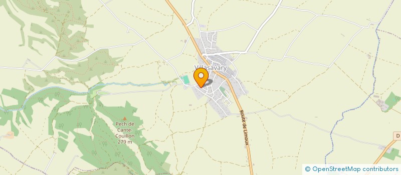 localisation de l'entreprise SCI JAMYJEAN  VILLASAVARY