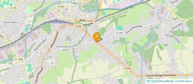 localisation de l'entreprise SCI JAN  ROUSIES