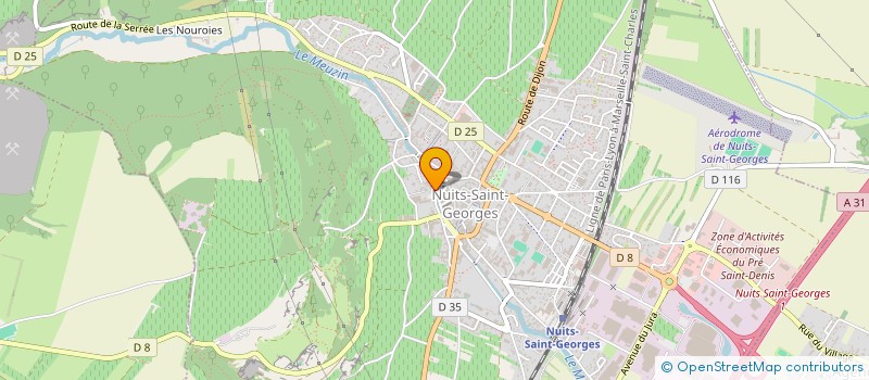 localisation de l'entreprise SCI JAN à NUITS-SAINT-GEORGES