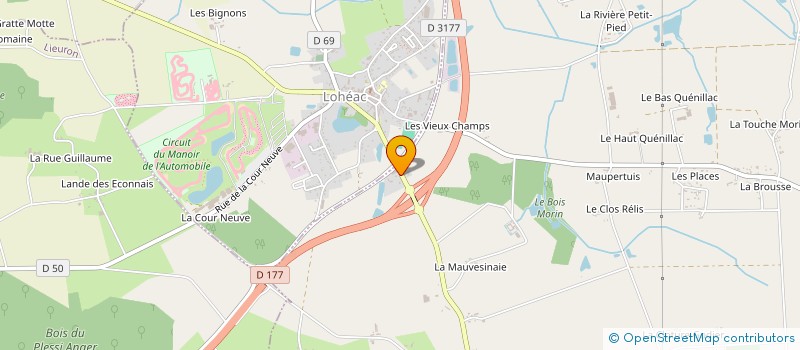 localisation de l'entreprise SCI JAN  GUIPRY-MESSAC