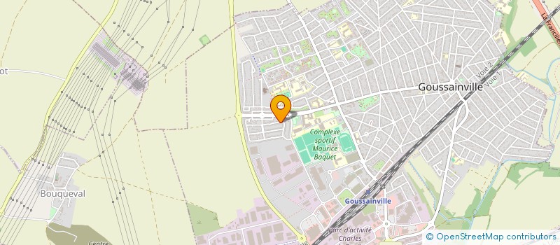 localisation de l'entreprise SCI JANA  GOUSSAINVILLE