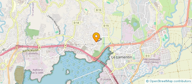 localisation de l'entreprise SCI JANADIS à LE LAMENTIN