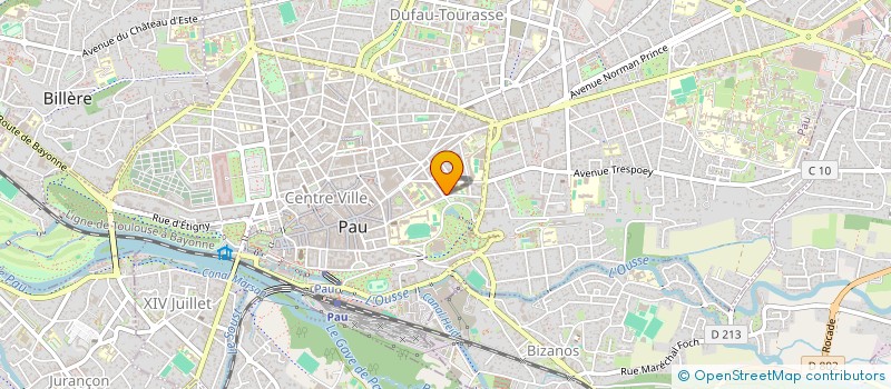 localisation de l'entreprise SCI JANAIC à PAU