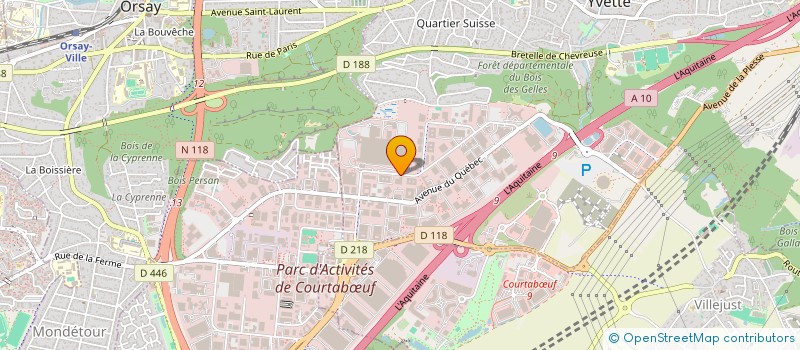 localisation de l'entreprise SCI JANAKA à VILLEBON-SUR-YVETTE