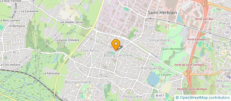 localisation de l'entreprise SCI JANC  SAINT-HERBLAIN