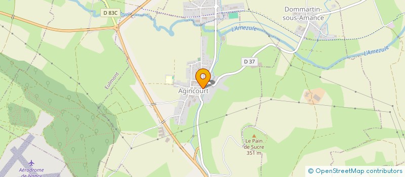 localisation de l'entreprise SCI JANCER  AGINCOURT